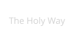 The Holy Way