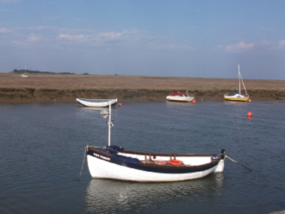 boats peacefully moored